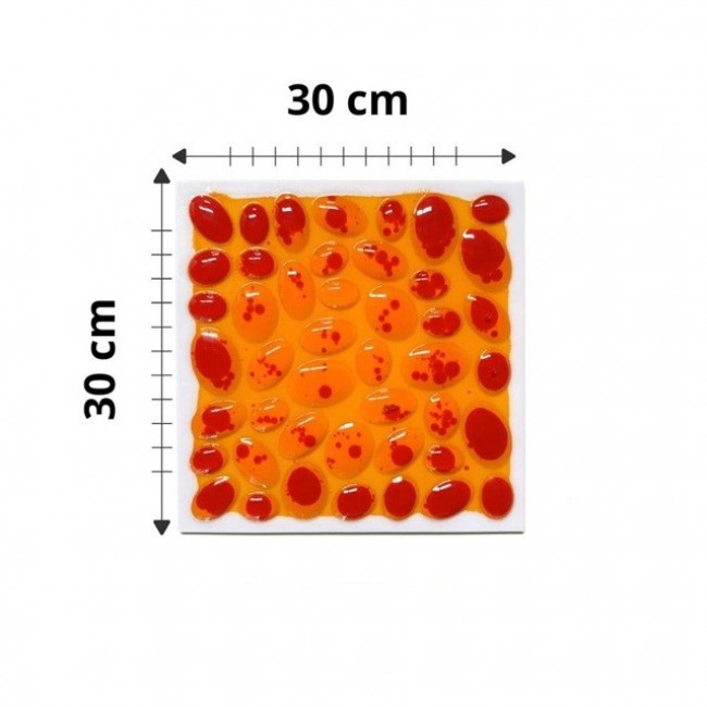 Tullo Sensory path textured sensory tiles with liquid, 6 pcs. Tullo Sensory path textured sensory tiles with liquid, 6 pcs.