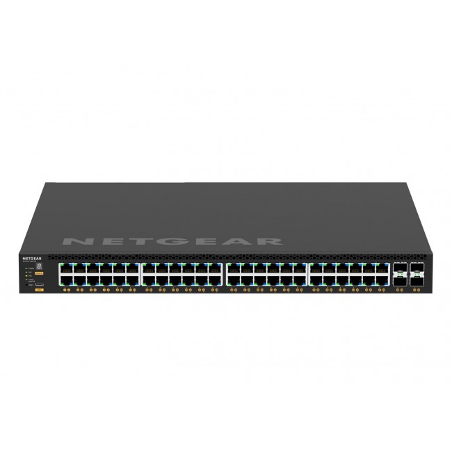 NETGEAR M4350-48G4XF Managed L3 Gigabit Ethernet (10/100/1000) Power over Ethernet (PoE) 1U Black