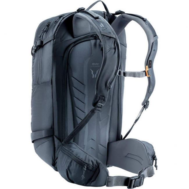 Ski touring backpack Deuter Freerider 30 L Black