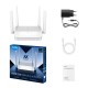 Cudy AX3000 2.5G Mesh Wi-Fi 6 Router, WR3000H 1.0 wireless router 2.5 Gigabit Ethernet Dual-band (2.4 GHz / 5 GHz) White