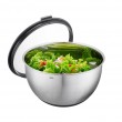 GEFU MUOVO Round Bowl 4.5 L Black, Stainless steel 1 pc(s)