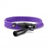 R DE XLR3M-PU audio cable 3 m XLR Purple