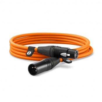 R DE XLR3M-O audio cable 3 m XLR Orange