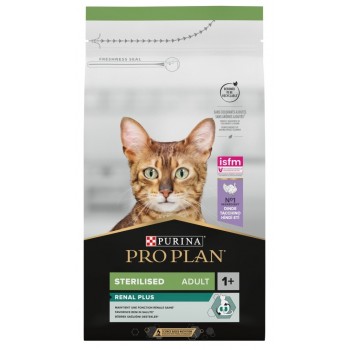 Purina PRO PLAN STERILISED Adult cats dry food 1.5 kg Turkey