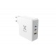 Xtorm 3-port USB charger 140W USB-C PD3.1 EPR GaN, white (USB-C PD EPR 140W, USB-C PD100W, USB-A QC 3.0)