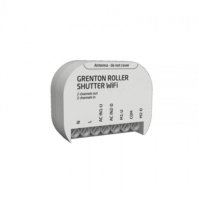 GRENTON ROLLER OUTPUT MODULE (1 OUT) GRENTON/ RECESS MOUNTING/ WI-FI GRENTON ROLLER OUTPUT MODULE (1 OUT) GRENTON/ RECESS MOUNTING/ WI-FI