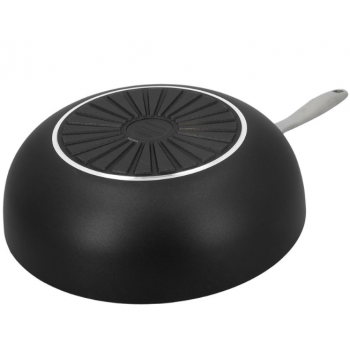 DEMEYERE INDUSTRY 3 Wok/Stir-Fry pan Round 40851-450-0 - 28 CM