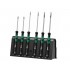 Wera 2035/6 A Screwdriver set and rack for electronic applications