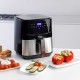Taurus AF1450XD Single 5 L Stand-alone 1450 W Hot air fryer Black, Stainless steel Taurus AF1450XD Single 5 L Stand-alone 1450 W Hot air fryer Black, Stainless steel