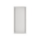 Lanberg wall-mounted installation rack cabinet 19'' 27U 600x600mm gray (glass door)