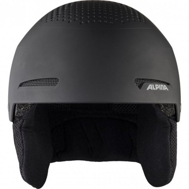 WINTER HELMET ALPINA ZUPO BLACK MATT 51-55 WINTER HELMET ALPINA ZUPO BLACK MATT 51-55