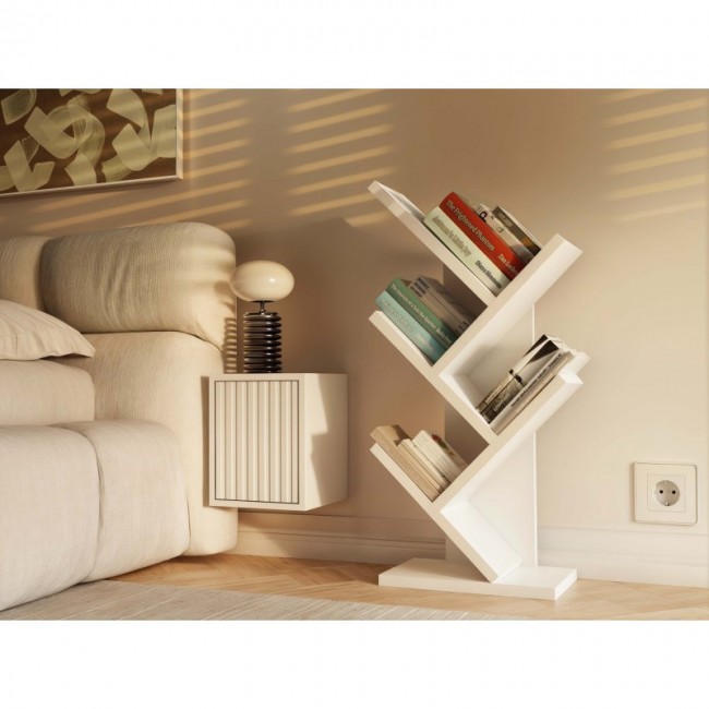 FUNNY MINI WHITE BOOKCASE FUNNY MINI WHITE BOOKCASE