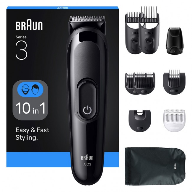 Braun AIO3560 hair trimmers/clipper Black 14 Nickel-Metal Hydride (NiMH) Braun AIO3560 hair trimmers/clipper Black 14 Nickel-Metal Hydride (NiMH)