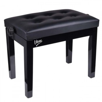 V-TONE AWA 1 BK - height-adjustable piano bench, black