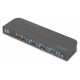 Digitus KVM Switch, 4-Port, 4K60Hz, 4 x DP in, 1 x DP/HDMI out