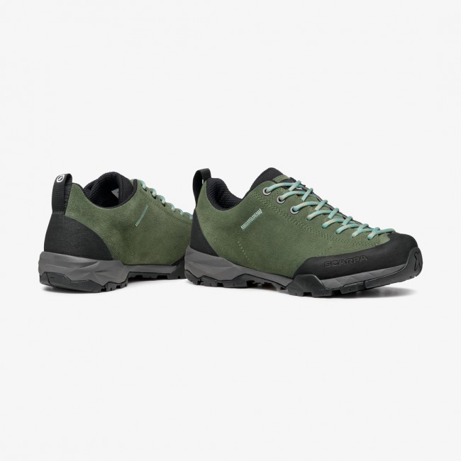 Scarpa MOJITO TRAIL WOMAN, 37.5, Birch Green - Jade