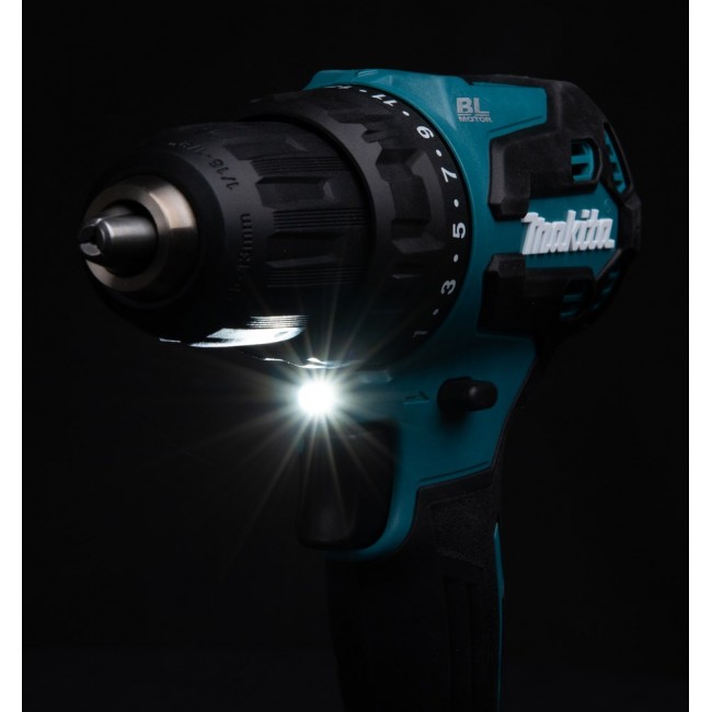 Makita DDF490Z drill 1900 RPM Keyless 1.7 kg Blue, Black