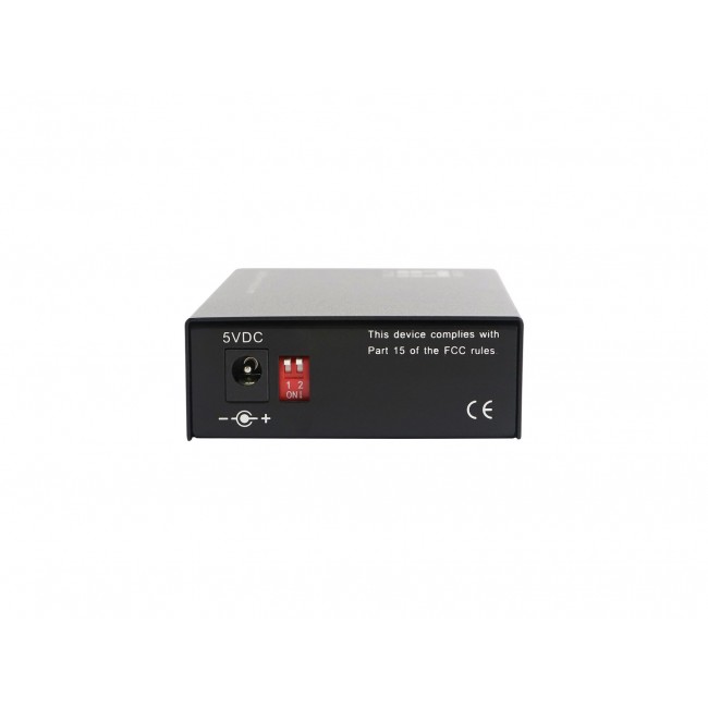 LevelOne RJ45 to ST Gigabit Media Converter, Single-Mode Fiber, 1310nm, 20km LevelOne RJ45 to ST Gigabit Media Converter, Single-Mode Fiber, 1310nm, 20km