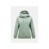 Bluza damska PEAK PERFORMANCE W Original Small Logo Hood kolor zielony - S