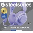 Headset Steelseries Arctis Nova 3P Wireless for Playstation, Levander