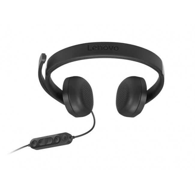 Lenovo VoIP 5000 Wired Headset w/ Mic, USB A/C, Bl Lenovo VoIP 5000 Wired Headset w/ Mic, USB A/C, Bl