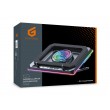Conceptronic THYIA04B Gaming Laptop Cooling Pad, RGB, Sealed Foam, Mobile Holder