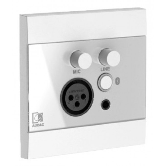 AUDAC WP225/W audio converter Steel, White