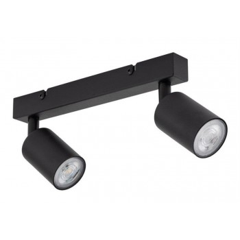 LAMP SPOT LIGHT TOP GU10 2X10W BK
