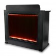 DNA Professional DJ BOOTH BK - DJ booth with illuminated RGB LED panel (black)