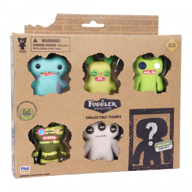 FUGGLER S1 COLLECTIBLE FIGURES - 6 PACK DELUXE BOX (ASSORTMENT)
