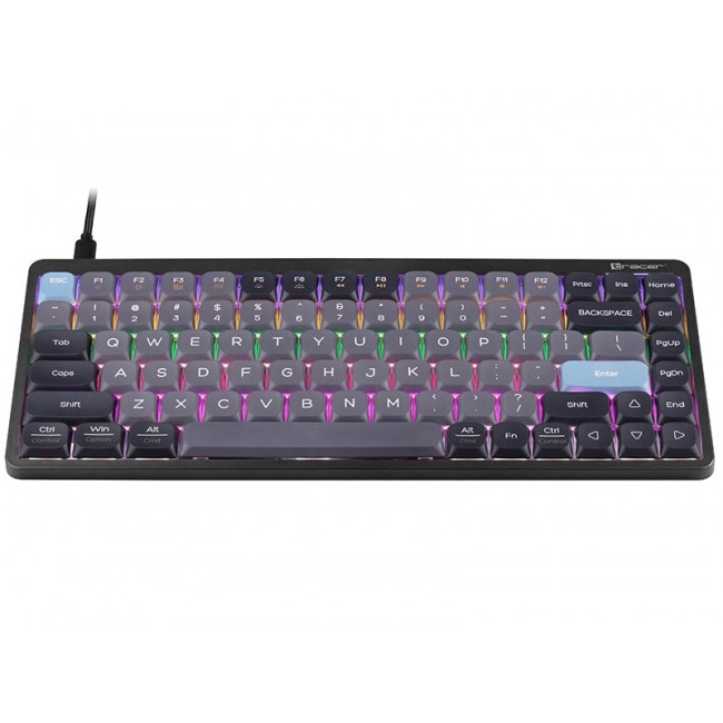 Mechanical keyboard Tracer FINA 84 Blackcurrant (Outemu Red Switch) TRAKLA47308