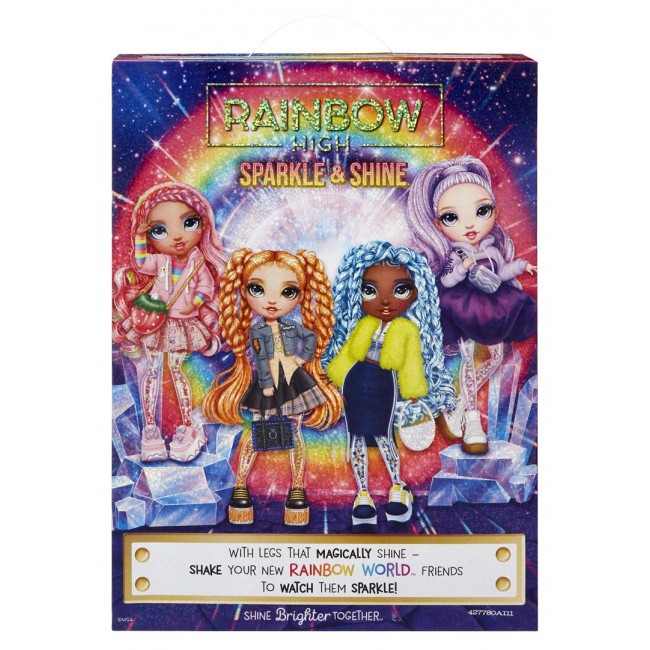 Rainbow High Sparkle & Shine Fashion Dolls- Marina (Blue) Rainbow High Sparkle & Shine Fashion Dolls- Marina (Blue)