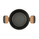 Resto Kitchenware Mon 2.6 L Round Black, Wood Resto Kitchenware Mon 2.6 L Round Black, Wood