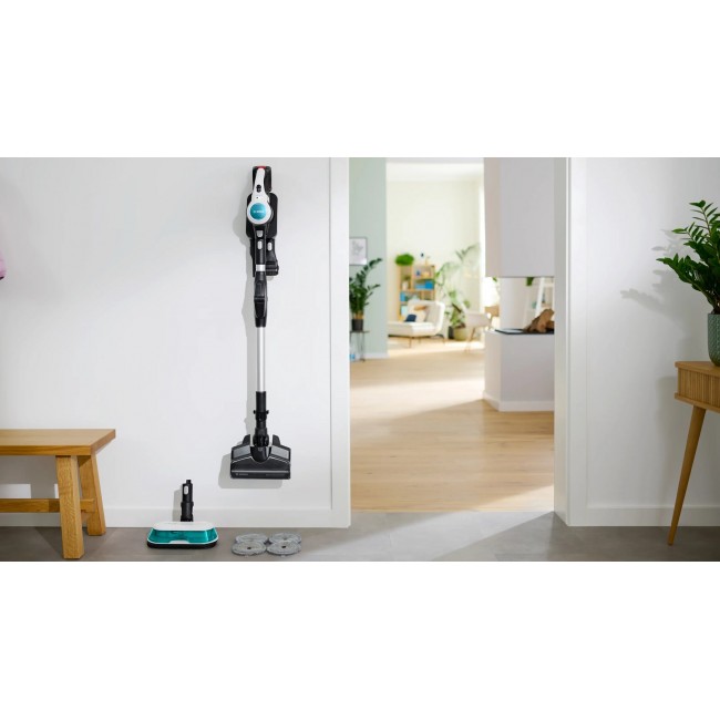 Bosch BCS71HYG4 Cordless 2-in-1 hoover, vacuuming and mopping Unlimited 7 ProHygienic Aqua White Bosch BCS71HYG4 Cordless 2-in-1 hoover, vacuuming and mopping Unlimited 7 ProHygienic Aqua White