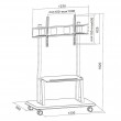 Techly ICA-TR31 signage display mount 3.05 m (120 Techly ICA-TR31 signage display mount 3.05 m (120