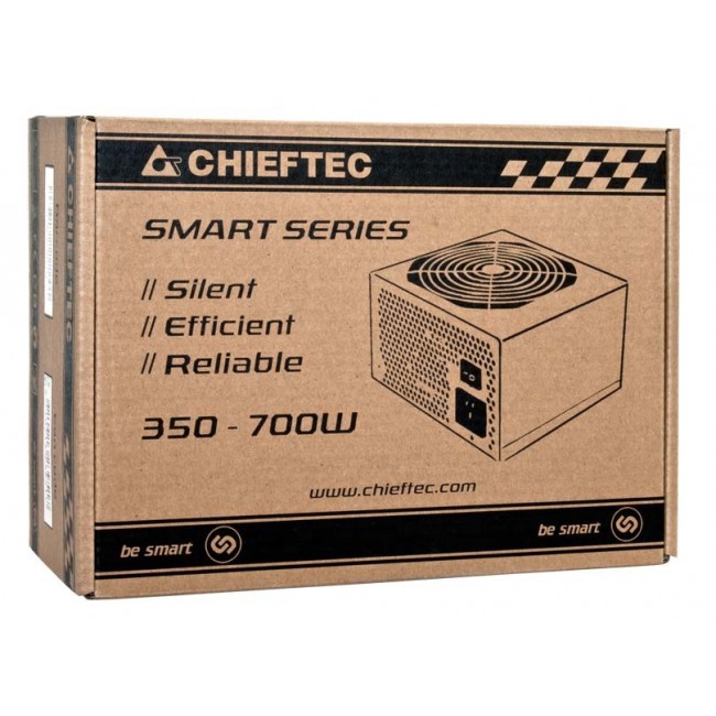 Chieftec Smart GPS-600A8 power supply unit 600 W 20+4 pin ATX ATX Black Chieftec Smart GPS-600A8 power supply unit 600 W 20+4 pin ATX ATX Black
