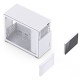 Jonsbo D31 MESH Screen Micro-ATX Case, Tempered Glass - white