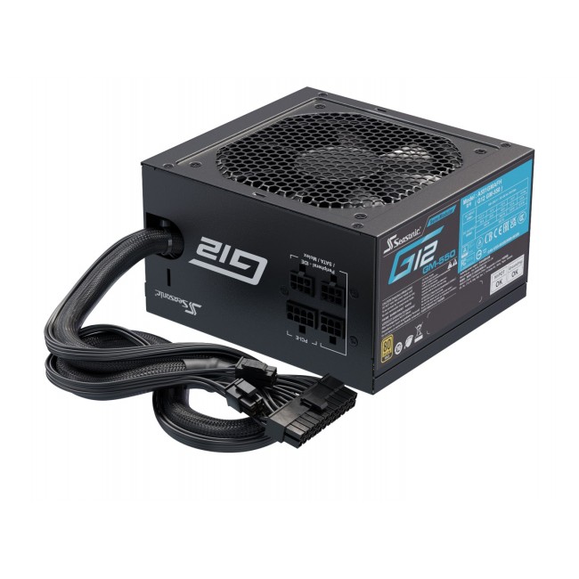 Seasonic G12 GM power supply unit 650 W 20+4 pin ATX ATX Black Seasonic G12 GM power supply unit 650 W 20+4 pin ATX ATX Black