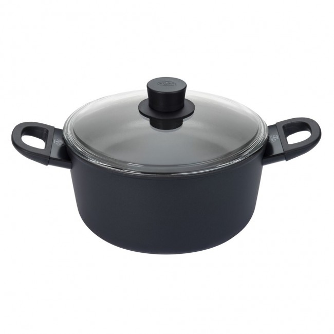 BALLARINI 75002-921-0 saucepan Round Black