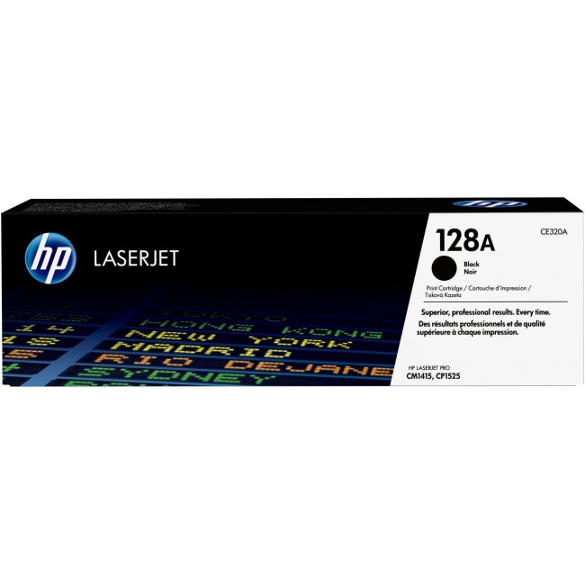 HP 128A - sort - original - LaserJet - HP 128A - sort - original - LaserJet -