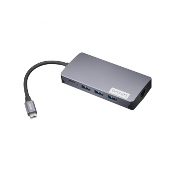 Lenovo GX91M73946 laptop dock/port replicator Wired USB 3.2 Gen 1 (3.1 Gen 1) Type-C Grey