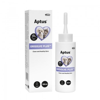 APTUS Orisolve Plus - ear cleaning solution for dogs and cats 100 ml