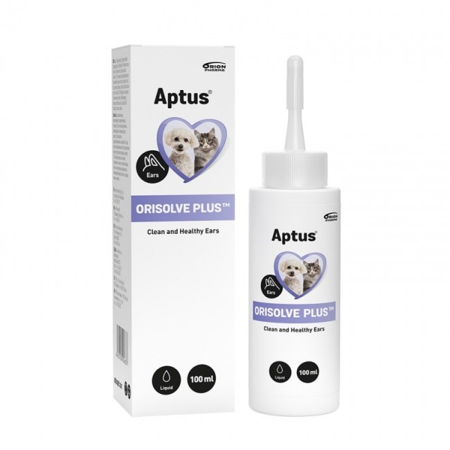 APTUS Orisolve Plus - ear cleaning solution for dogs and cats 100 ml APTUS Orisolve Plus - ear cleaning solution for dogs and cats 100 ml