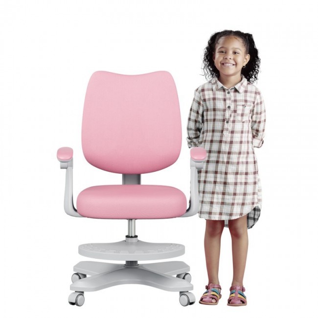Junior 4.6 Pink swivel chair