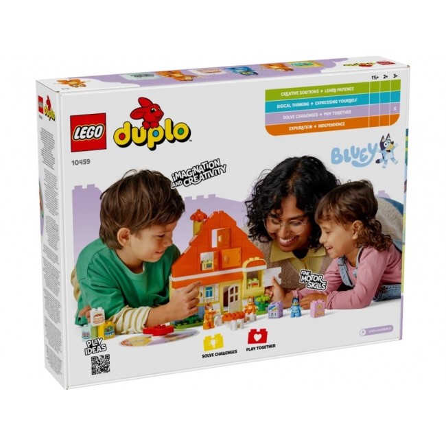 LEGO BLUEY 10459 Bluey's Family House with Memory Game