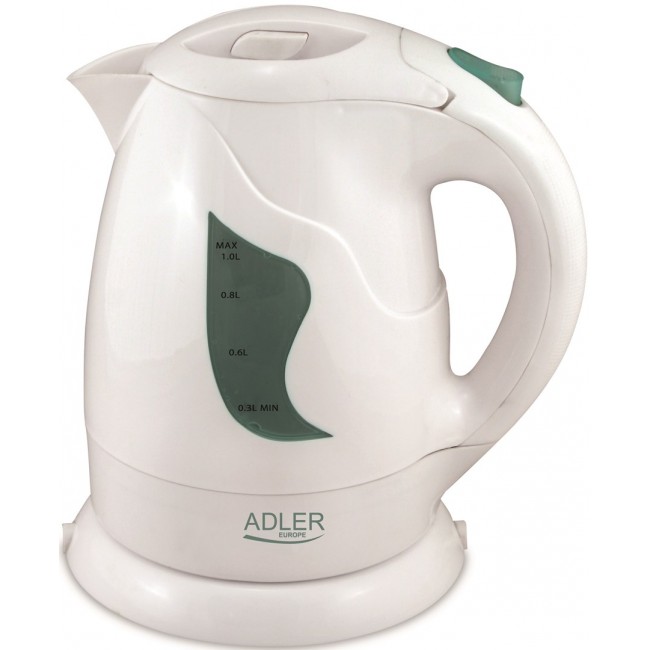 Adler AD 08 w electric kettle 1 L 850 W White Adler AD 08 w electric kettle 1 L 850 W White