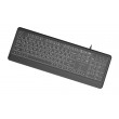 Gembird KB-UML-04-CYRL Slim wired backlight keyboard, black, Cyrillic layout Gembird KB-UML-04-CYRL Slim wired backlight keyboard, black, Cyrillic layout