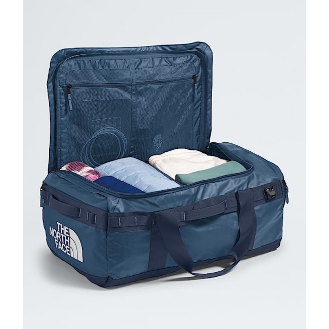 The North Face Base Camp Voyager duffel bag 62 L Recycled plastic, Thermoplastic polyurethane (TPU) Blue
