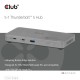 CLUB3D CSV-2563 5-1 Thunderbolt 5 Hub Triple video 5K60Hz Thunderbolt Share Certifi ed 180W