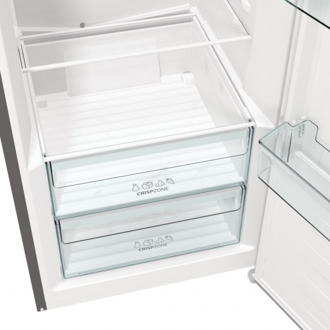 Gorenje R619EES5 fridge Freestanding 398 L E Grey, Metallic